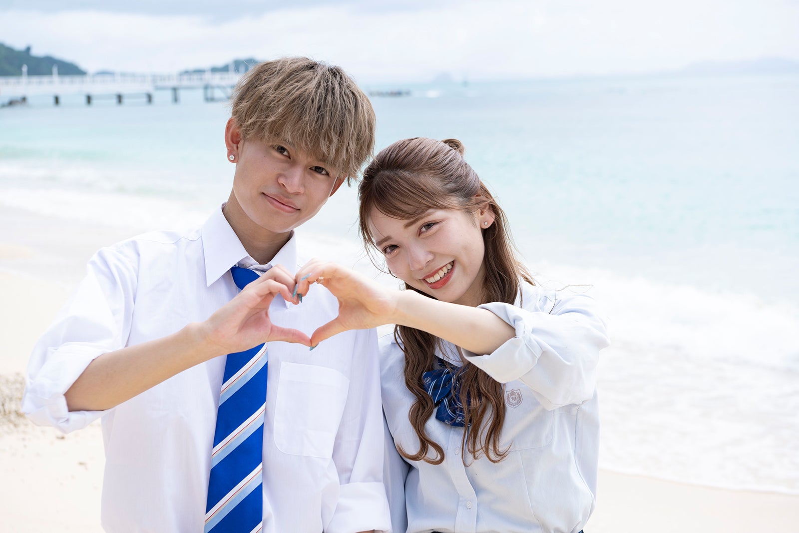 中野蒼空（そら）、高畑麻優（まゆ）「今日、好きになりました。-プーケット編-」（C）AbemaTV, Inc.