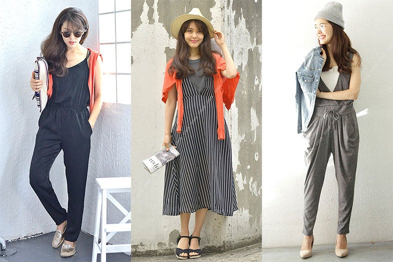 ゆったりシルエットが可愛い！「サロペット」は楽ちんが合言葉