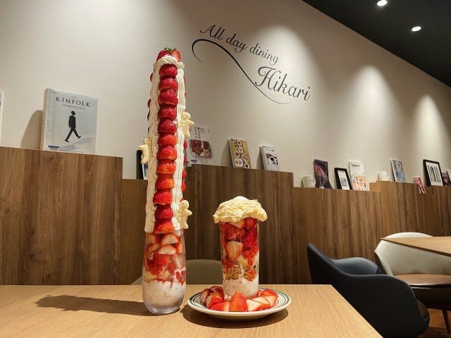 今季がラストチャンス！挑戦してみたい「エベレスト級のいちごパフェ」