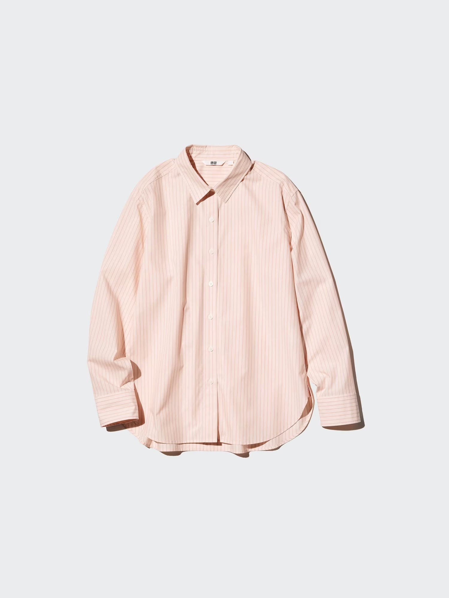 ユニクロ コットンシャツ/ストライプ 2990円(税込)
