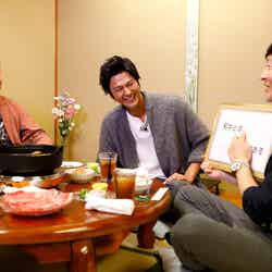 （左から）水田信二、速水もこみち、川西賢志郎（画像提供：関西テレビ）