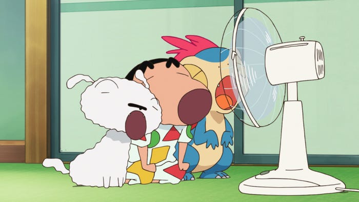 「映画クレヨンしんちゃん オラたちの恐竜日記」(C)臼井儀人/双葉社・シンエイ・テレビ朝日・ADK 2024