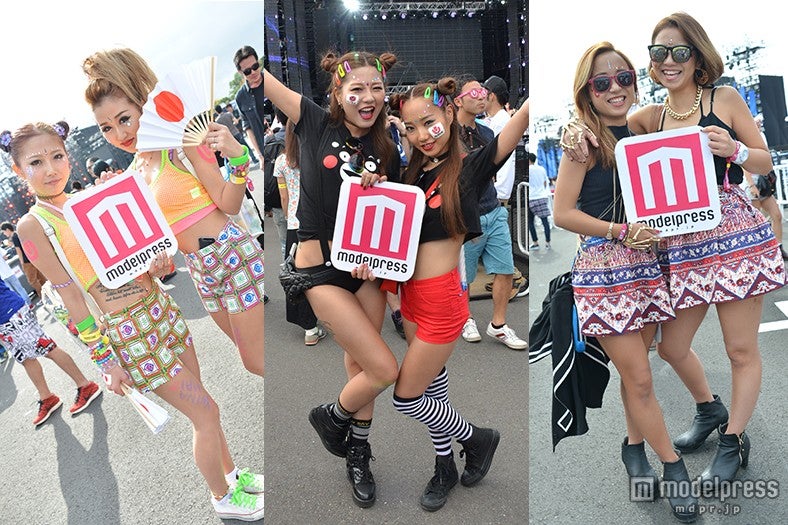 （写真中央）ゆいニャンさん、せいら氏さん、オシャレガールたちが全国から集結