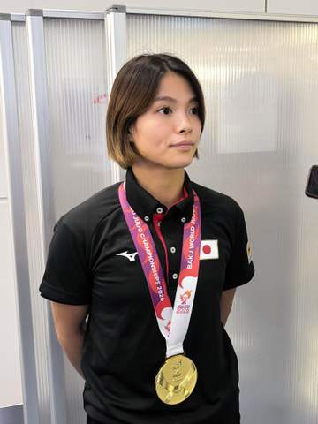 阿部詩が世界選手権から帰国 「まだまだたくさん課題がある」