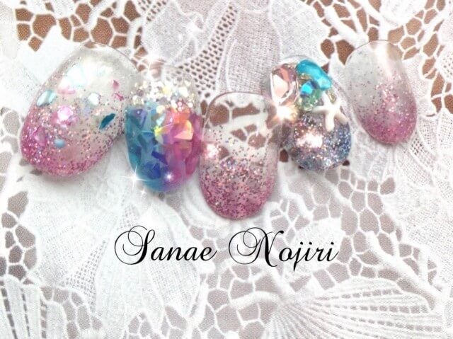 透明感を出す場合はベースカラーなしで