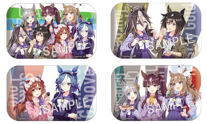 オリジナル缶バッジ(C)Cygames, Inc.