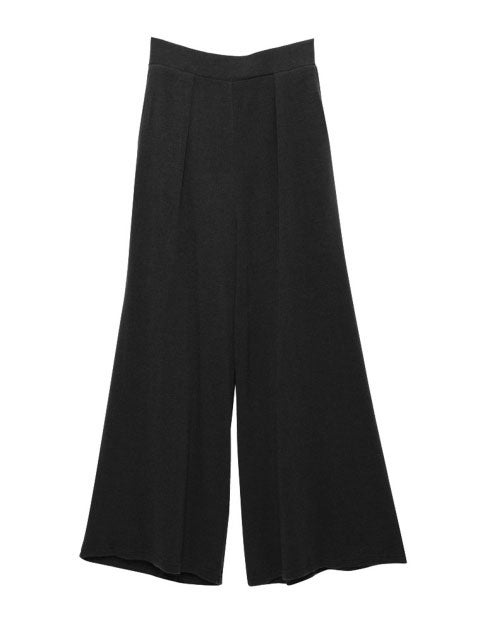 ニットソーロングワイドパンツ「Re:EDIT by GALSTAR」2,298円（税込）／画像提供：Re:EDIT by GALSTAR