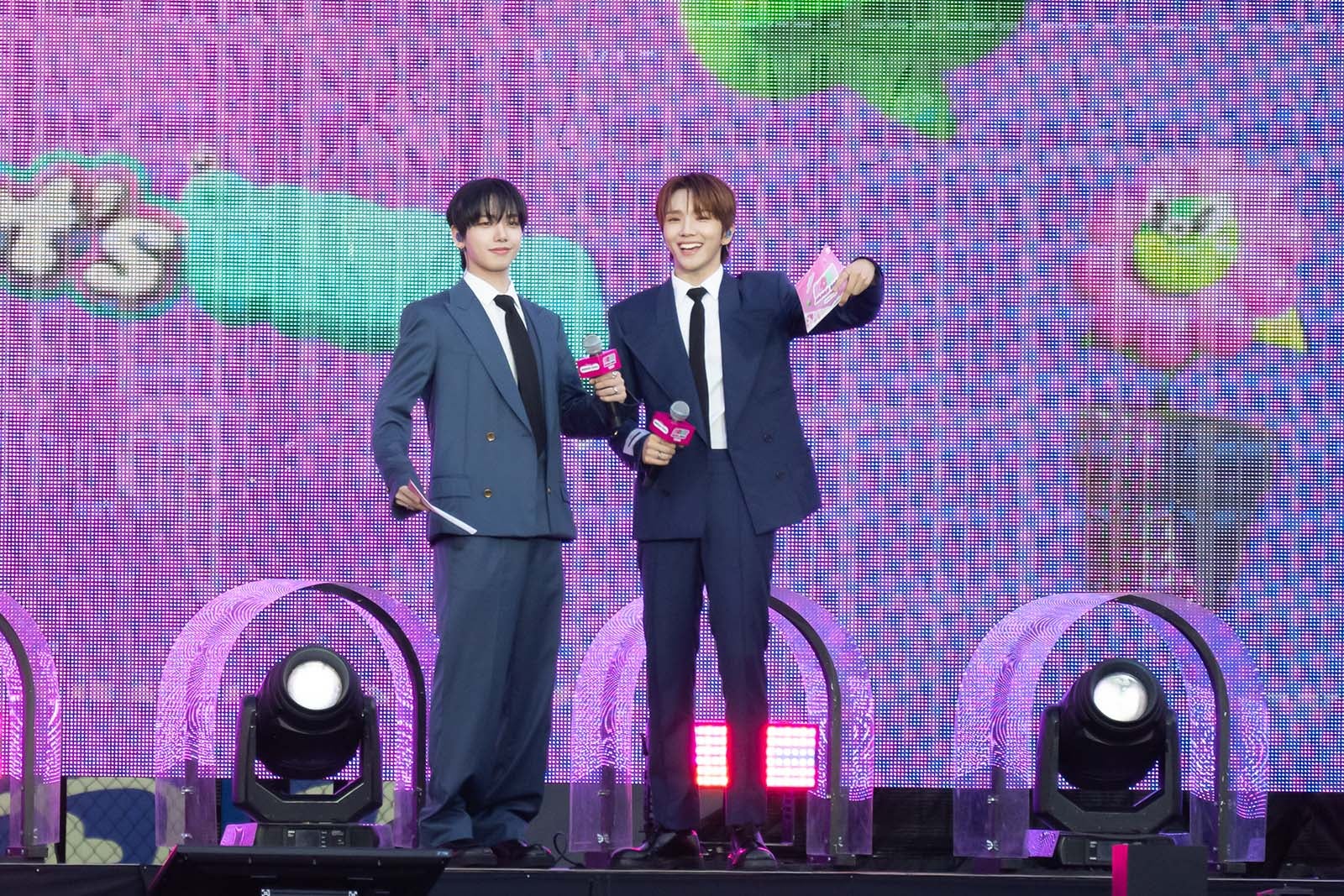 ジェヒョン、ウナク「KCON JAPAN 2024」（C）CJ ENM Co.， Ltd， All Rights Reserved