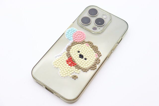 ビーズアートシールキット スマホに貼り付け ビーズアートシールキット スマホに貼り付け