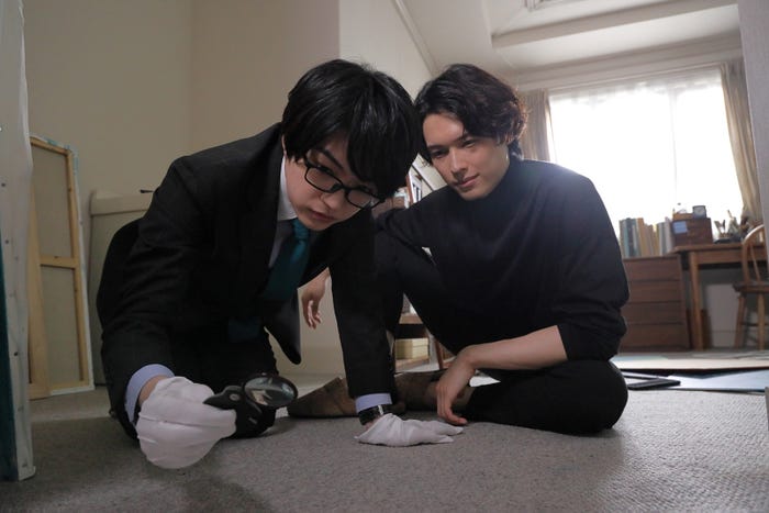 西畑大吾、松村北斗(C)テレビ朝日