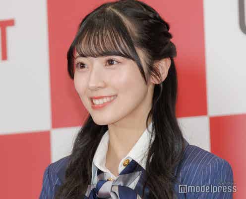 AKB48佐藤綺星、カジュアルシャツワンピで美脚見せ「雰囲気違う」「好きビジュすぎる」の声