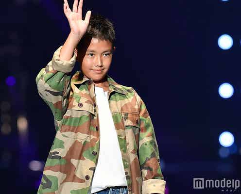土屋アンナ、イケメン息子がランウェイデビュー 親子でステージ共演<TGC2017A/W>