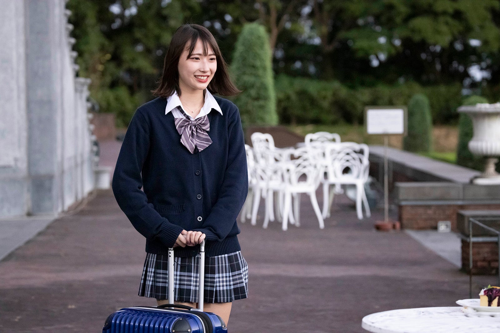 柚来しいな「今日、好きになりました。-秋桜編-」第1話（C）AbemaTV, Inc.