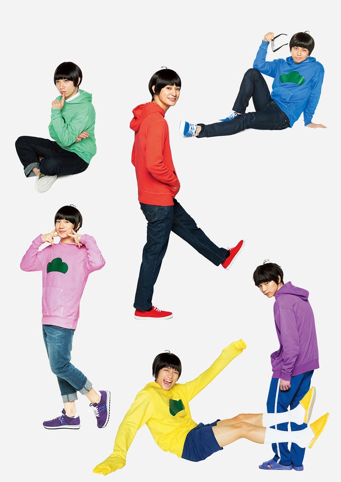 『おそ松さん on STAGE~SIX MEN’S SHOW TIME~』(C)赤塚不二夫/「おそ松さん」on STAGE製作委員会2016