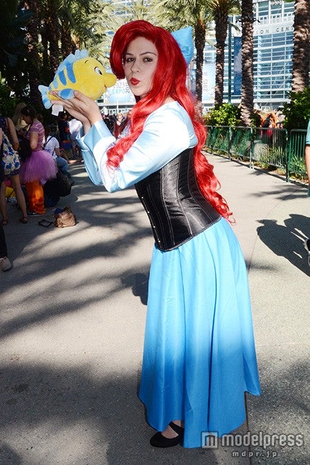 「リトル・マーメイド」アリエルの仮装