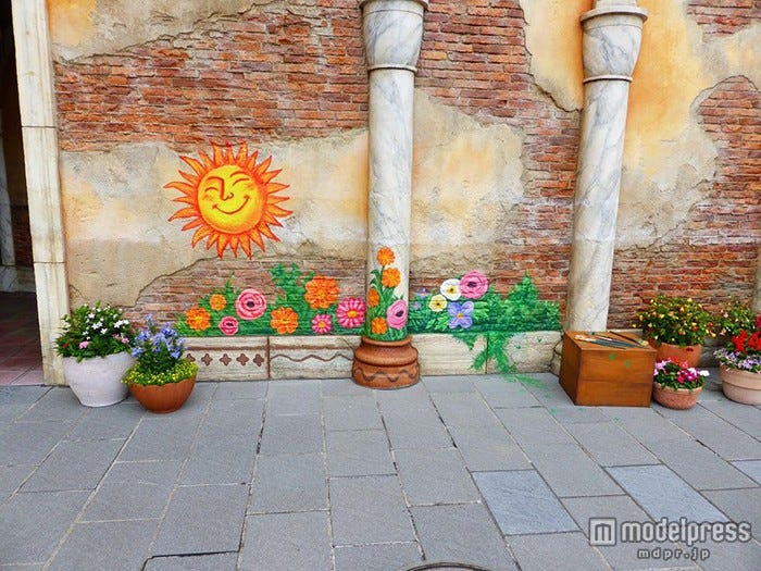 ジェラトーニが描いた絵※2014年6月に描かれたもの(C)Disney