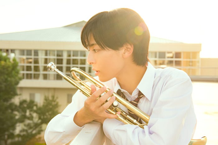 黄昏の屋上、甘杉くんとふたり…