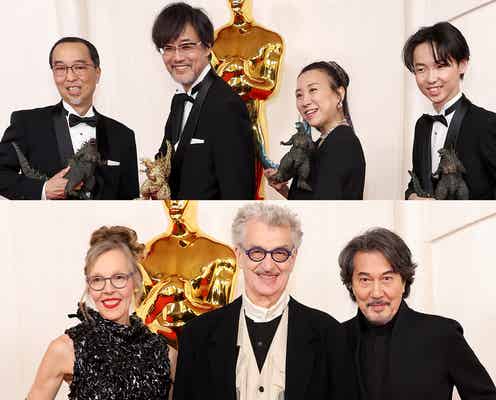 山崎貴監督、ゴジラと共に「米アカデミー賞」レッドカーペット登場 役所広司らも日本から参加