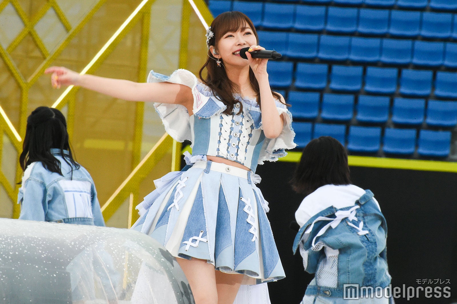 HKT48「AKB48グループ春のLIVEフェスin横浜スタジアム」（C）モデルプレス