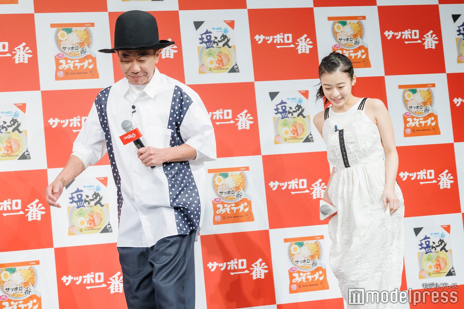 木梨憲武、森七菜（C）モデルプレス