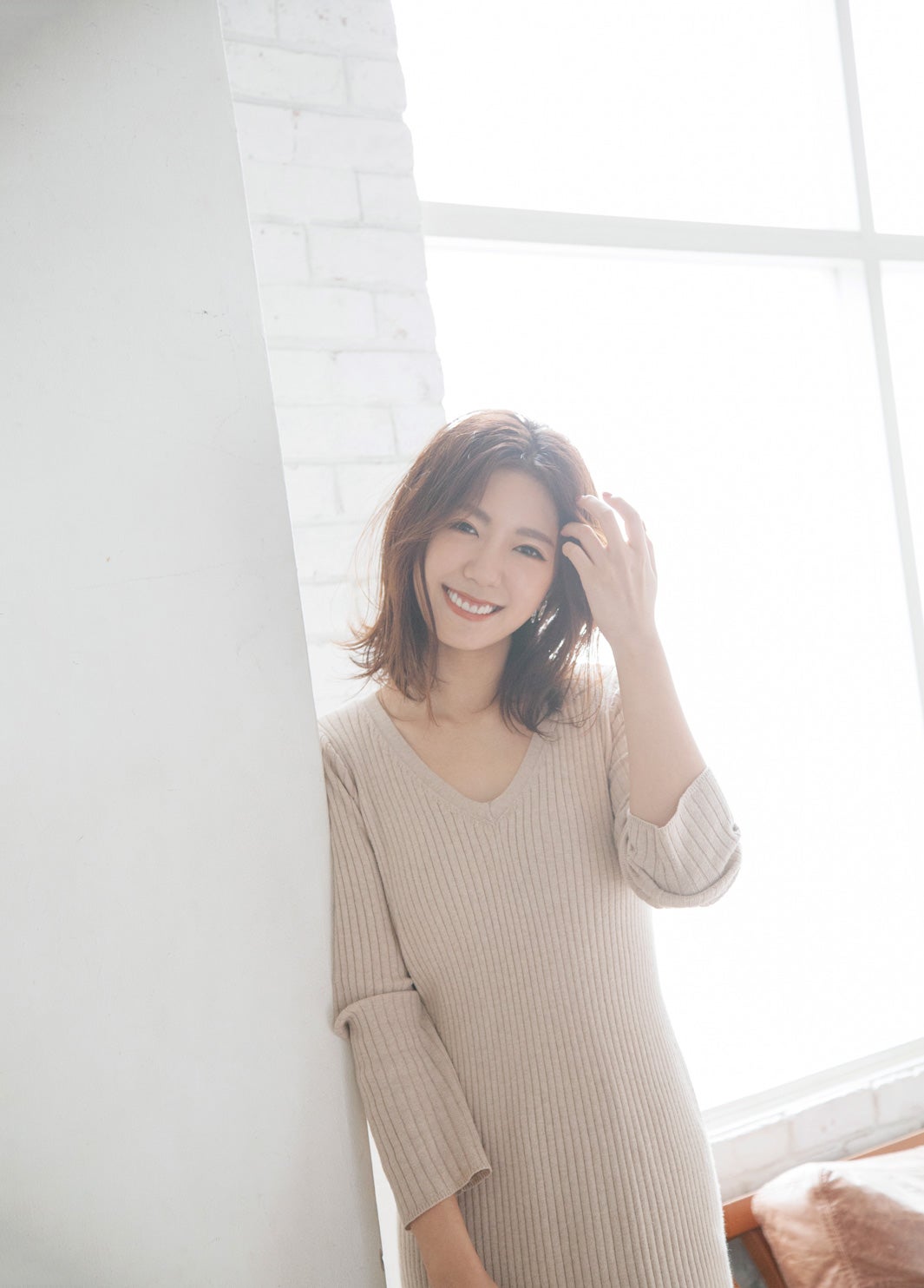 水田あゆみ／「CanCam」4月号（画像提供：小学館）