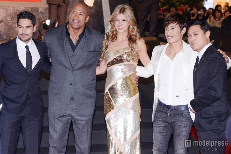 映画「G.I.ジョー バック2リベンジ」韓国プレミアに登場したイ・ビョンホンら豪華キャスト陣(C) 2012 Paramount Pictures. All Rights Reserved.