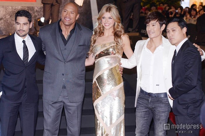 映画「G.I.ジョー バック2リベンジ」韓国プレミアに登場したイ・ビョンホンら豪華キャスト陣(C) 2012 Paramount Pictures. All Rights Reserved.