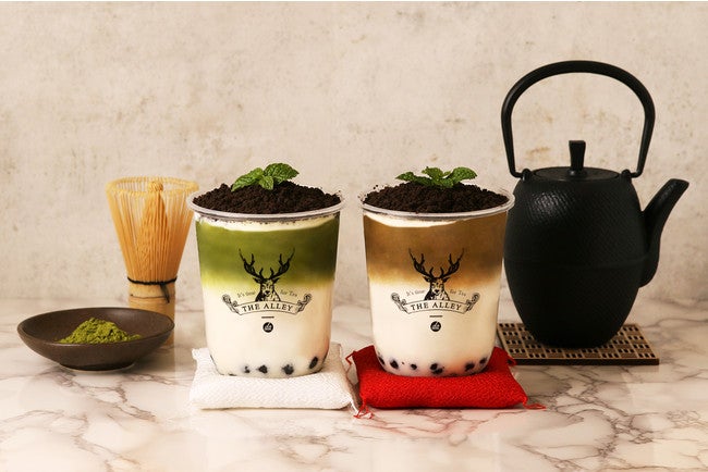 ジ アレイ“盆栽シリーズ”に抹茶＆ほうじ茶の冬限定タピオカ2種登場