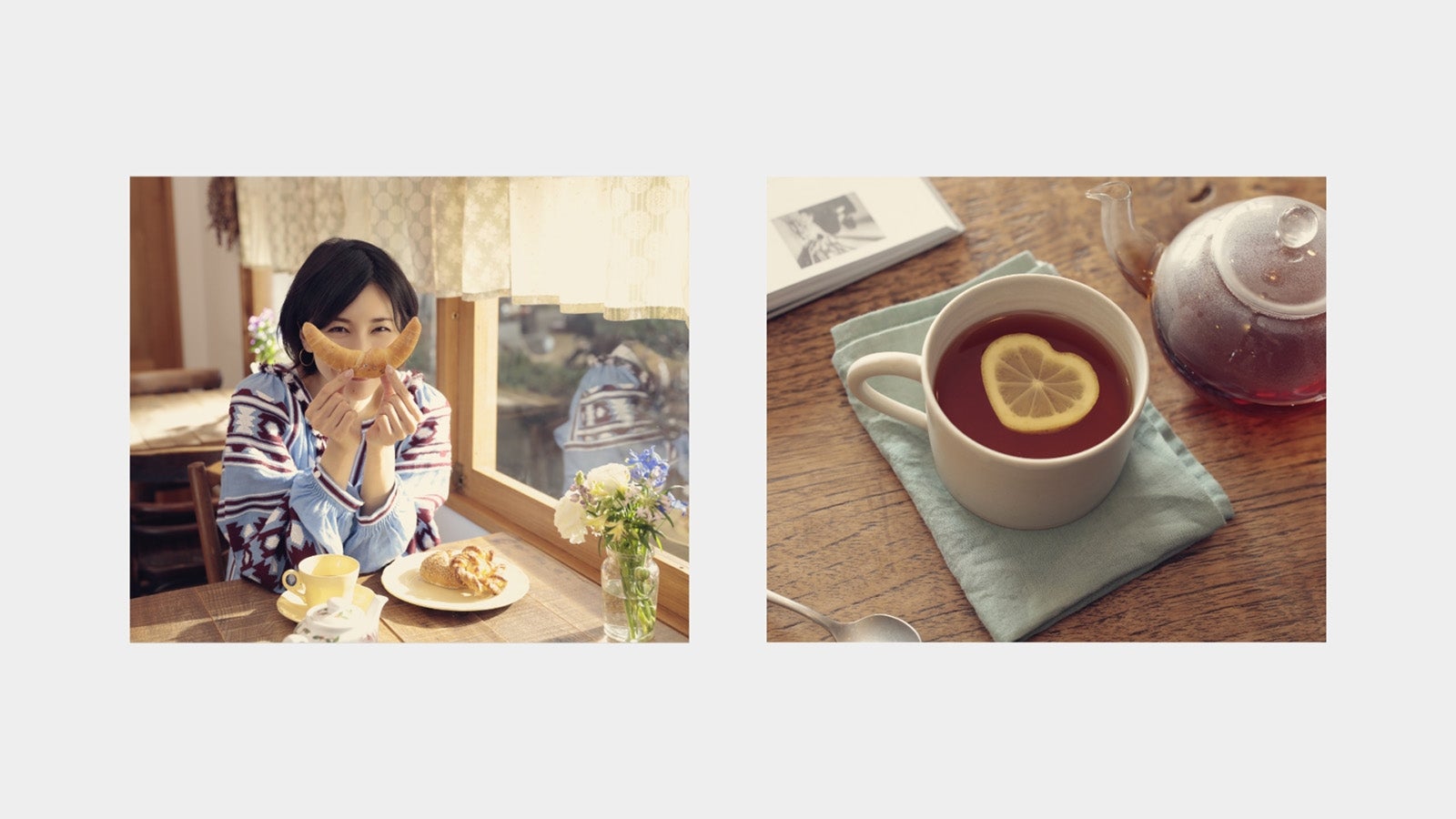 竹内結子出演の新CM『KISS is my life.』篇より（提供写真）