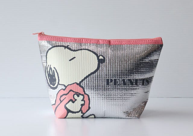 SPRiNG　7月号　付録　通常号　増刊号　スヌーピー　保冷ポーチ　デザイン