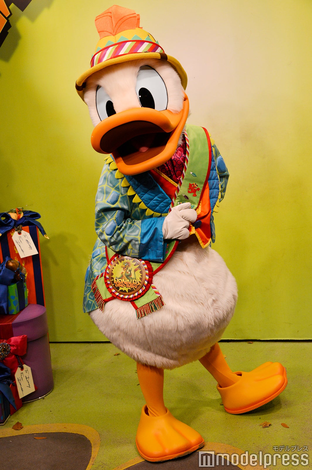 ドナルドダック／「ドナルドのダイノバッシュ！」（C）モデルプレス（C）Disney