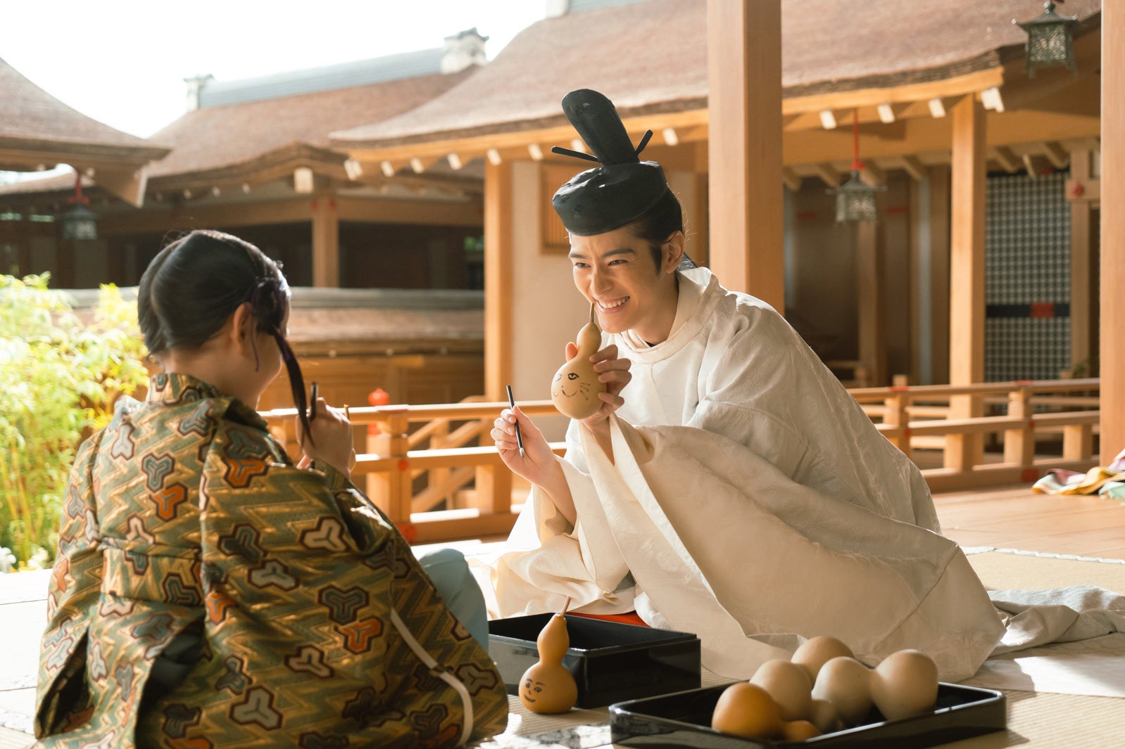 池田旭陽、塩野瑛久「光る君へ」第30話（C）NHK