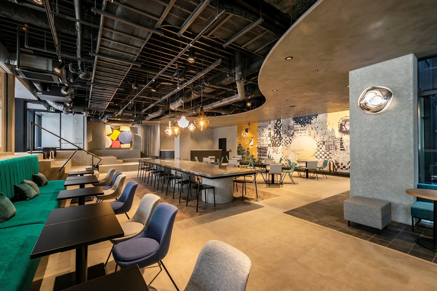 「プリンス スマート イン 京都三条」全137室のホテル、町家風×アートで独自の世界観