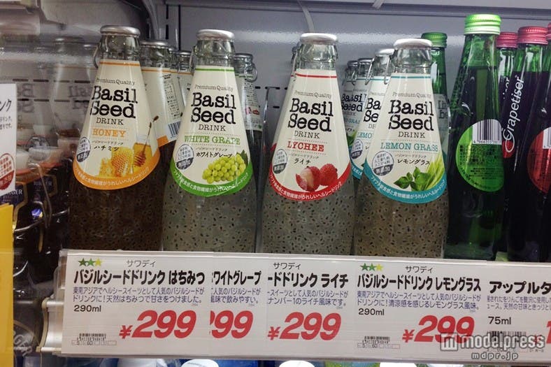 量販店やドラックストア・高速道路のSAなどで販売。ライチのほか、ハチミツ、ホワイトグレープ、レモングラスなどフレーバーの展開も豊富