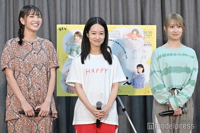 北村優衣、藤間爽子、桜井玲香(C)モデルプレス