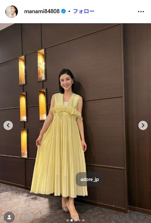 橋本マナミInstagramより