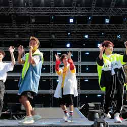 「a-nation 2018」東京公演2日目に出演した「Da-iCE」（左から）工藤大輝、大野雄大、和田颯、花村想太、岩岡徹（写真提供：avex）