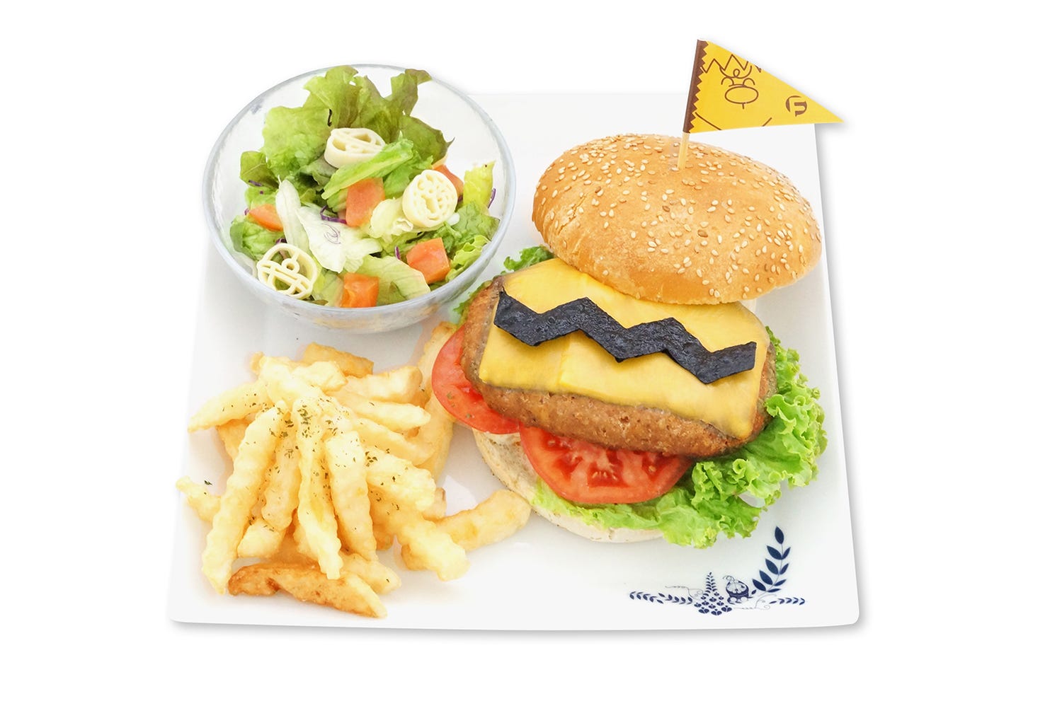 “ジャイアンカフェ”が限定オープン ギザギザ模様のフード&お洒落グッズも