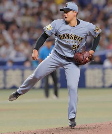 阪神 今季初登板の岡留が2回4奪三振の好投 1年ぶりの1軍マウンド