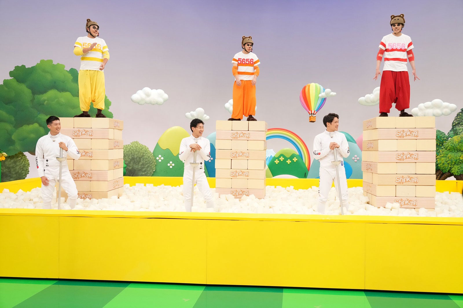 キスマイ二階堂高嗣が初参加 実験ゲームコントで東京五輪選手たちと対決