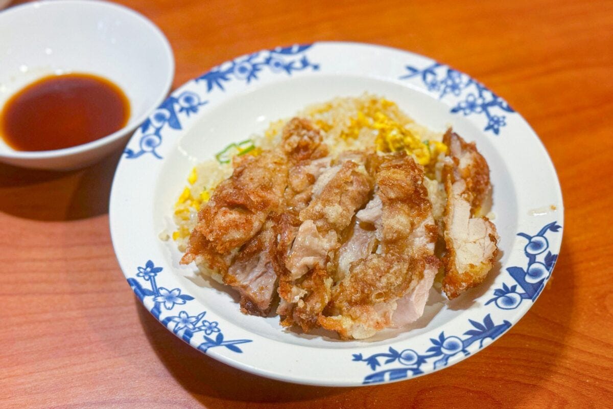 バーミヤン「台湾大からあげチャーハン」