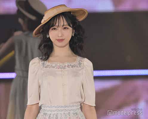 AKB48小栗有以、太もも全開セットアップコーデに反響「めっちゃ美脚」「大人っぽい」