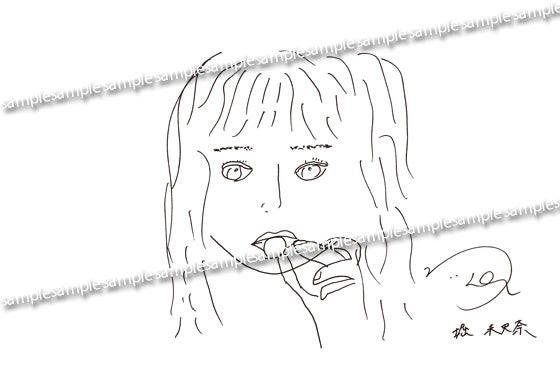 一般書店限定版ポストカード表（提供写真）