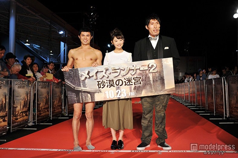 （左から）小島よしお、おのののか、篠原信一