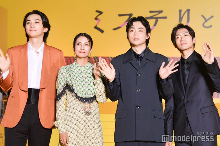 町田啓太、柴咲コウ、菅田将暉、松下洸平(C)モデルプレス