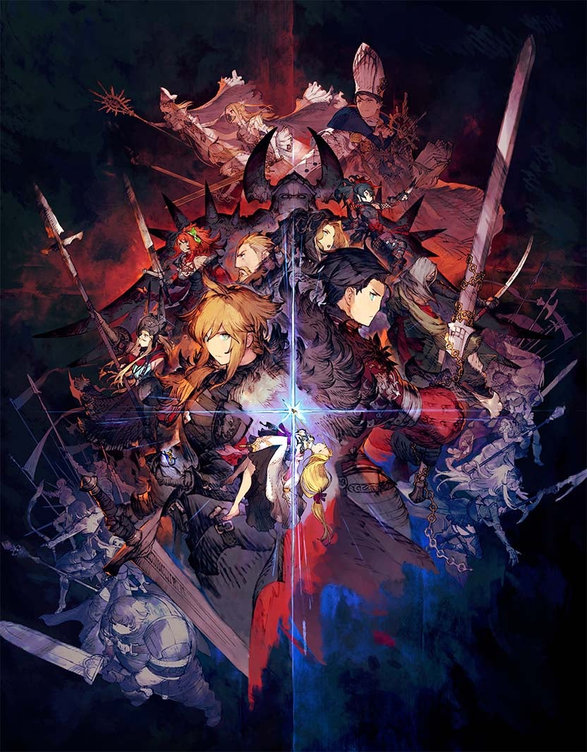 「FINAL FANTASY BRAVE EXVIUS 幻影戦争」ゲームビジュアル（提供写真）