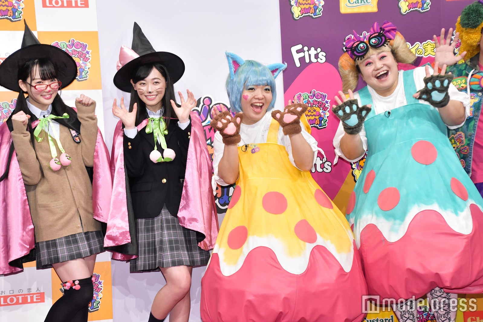 越智ゆらの、福原遥、オカリナ、ゆいP（C）モデルプレス