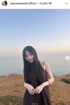 川崎桜Instagramより