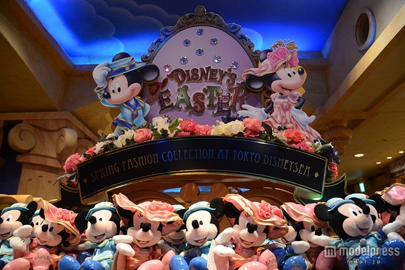 ミッキー＆ミニーぬいぐるみセット￥4500／ディズニーシー