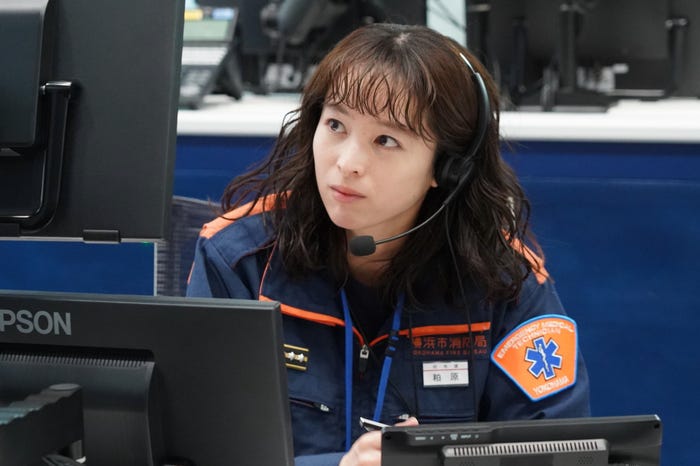 清野菜名「119エマージェンシーコール 」第5話(C)フジテレビ